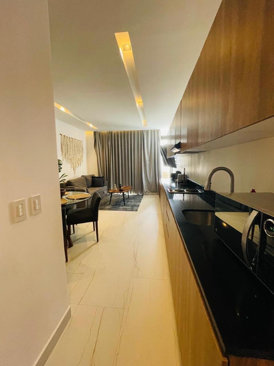 Big, Modern And Beautiful Beach Apartament 1Br Ocean View بلايا ديل كارمن المظهر الخارجي الصورة