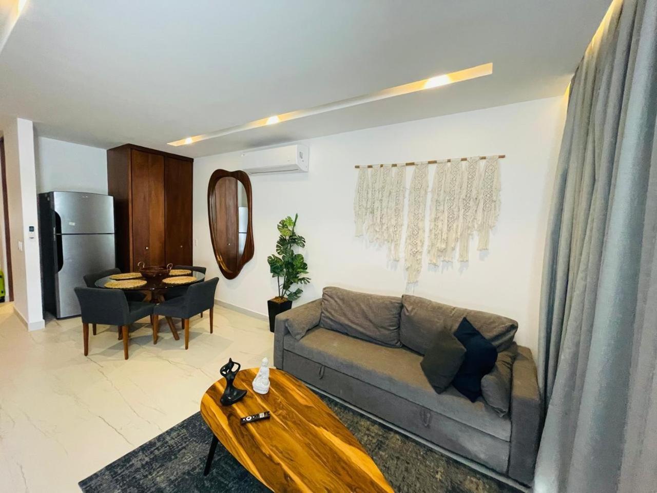 Big, Modern And Beautiful Beach Apartament 1Br Ocean View بلايا ديل كارمن المظهر الخارجي الصورة